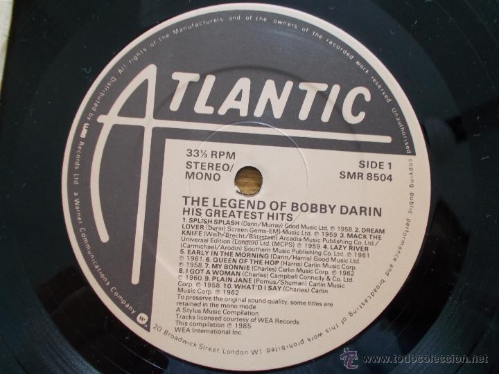 Discos de vinilo: BOBBY DARIN - Foto 2