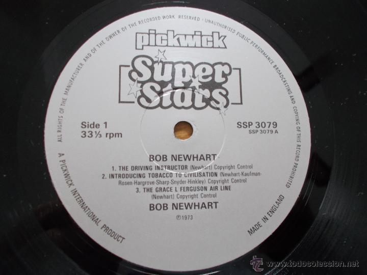 Discos de vinilo: BOB NEWHART - Foto 2