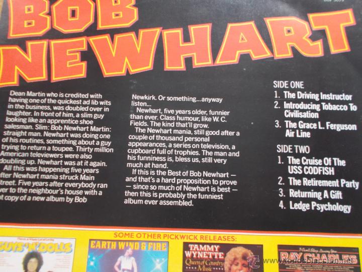 Discos de vinilo: BOB NEWHART - Foto 3