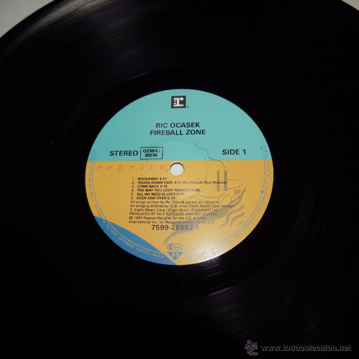 Discos de vinilo: rick ocasek - fireball zone - Foto 3