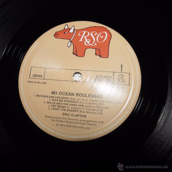 Discos de vinilo: eric clapton - 461 ocean boulevard - Foto 4