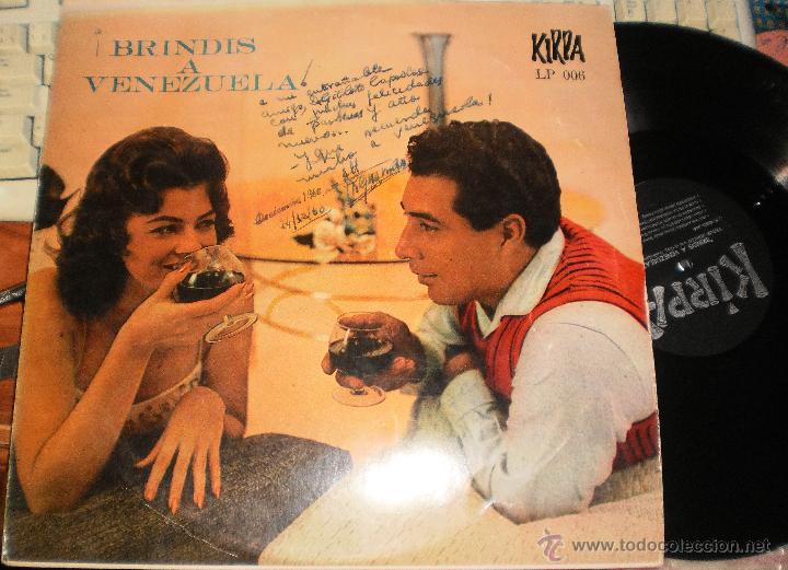 Disques de vinyle: victor morillo lp brindis a venezuela.venezuela 1960