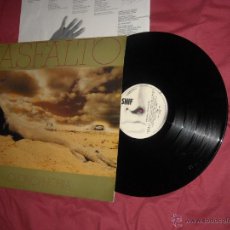 Discos de vinilo: ASFALTO LP CRONOPHOBIA - PROMOCIONAL CON ENCARTE CON LETRAS - 1984 -