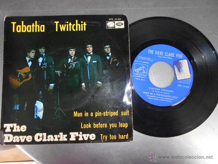 Discos de vinilo: THE DAVE CLARK FIVE-EP TABATHA TWITCHIT + 3-1967 - Foto 1