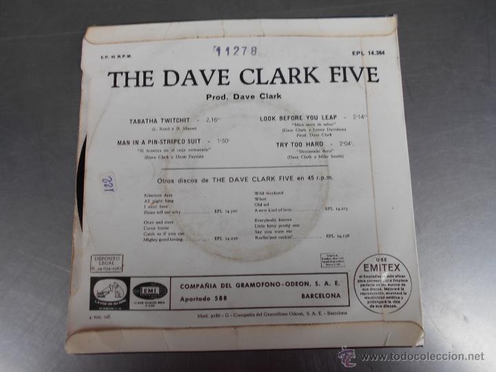 Discos de vinilo: THE DAVE CLARK FIVE''TABATHA TWITCHIT - Foto 2