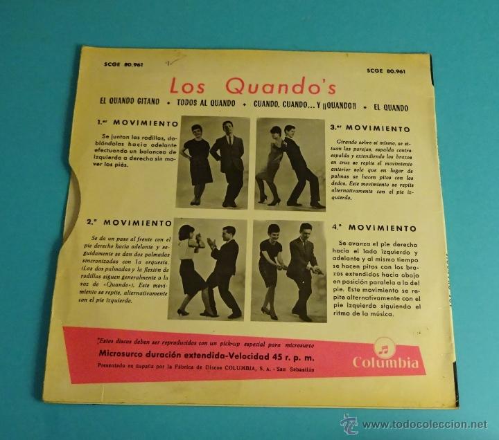 Discos de vinilo: LOS QUANDOS. COLUMBIA - Foto 2