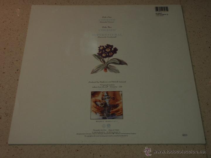 Discos de vinilo: Madonna &lrm;&ndash; Cherish Germany,1989 Sire* - Foto 2