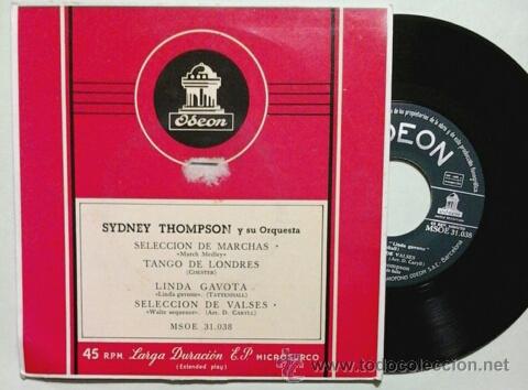 Discos de vinilo: SYDNEY THOMPSON -EP- OR SPAIN 50S - Foto 1