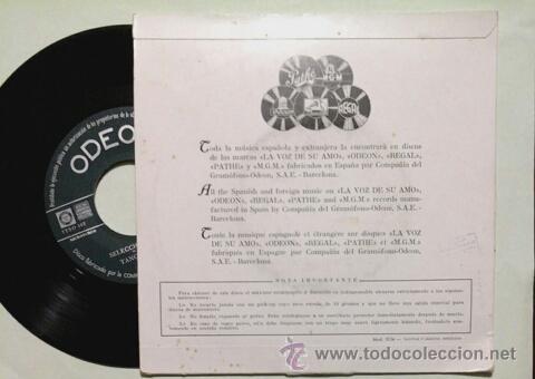 Discos de vinilo: SYDNEY THOMPSON -EP- OR SPAIN 50S - Foto 2