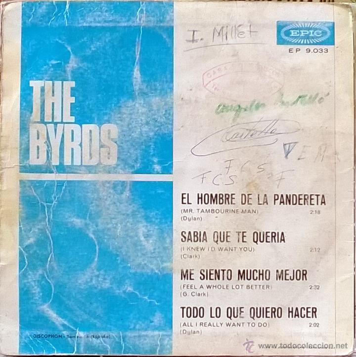 Les Byrds Mr Tambourine Man All I Really Wan Kaufen Vinyl Schallplatten Ep Mit Pop Rock International Der 50er Und 60er Jahre In Todocoleccion 54473011 antiquitaten kunst bucher und sammlerstucke