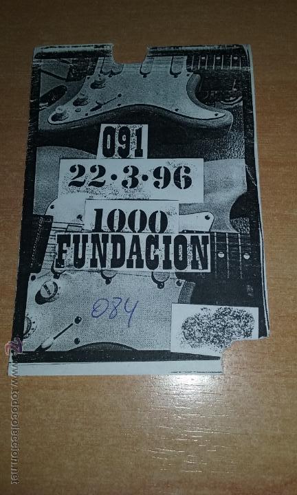 Discos de vinil: 091 ENTRADA CONCIERTO SALA FUNDACION LEON 22-03-1996