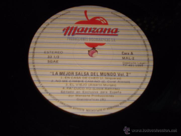 Discos de vinilo: LA MEJOR SALSA DEL MUNDO - Foto 2
