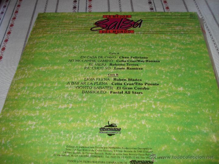 Discos de vinilo: LA MEJOR SALSA DEL MUNDO - Foto 3