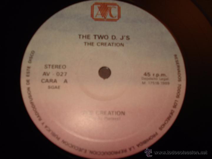 Discos de vinilo: THE 2 DJS - THE CREATION - Foto 3