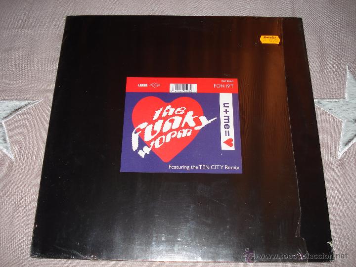 Discos de vinilo: THE FUNKY WORM - U + ME = LOVE - Foto 1