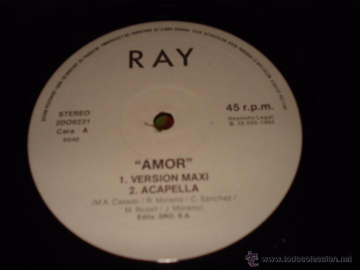 Discos de vinilo: RAY - AMOR - Foto 2