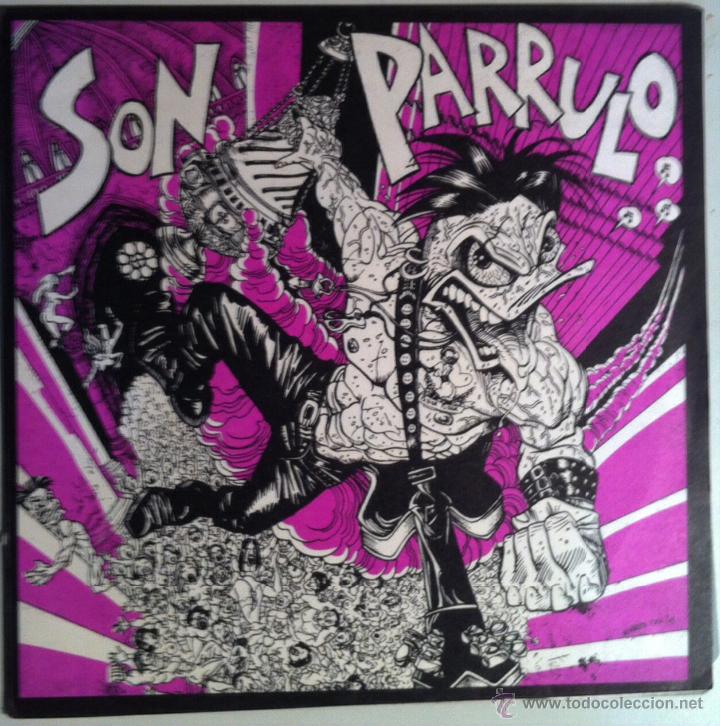 Discos de vinilo: 8 singles Rock Parrulo. Sala Nasa. 1995 - Foto 7