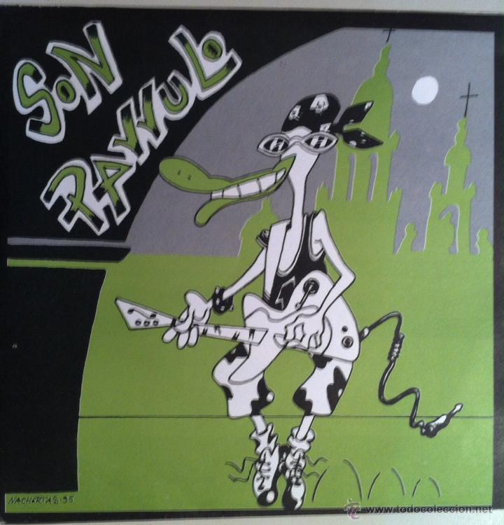 Discos de vinilo: 8 singles Rock Parrulo. Sala Nasa. 1995 - Foto 8