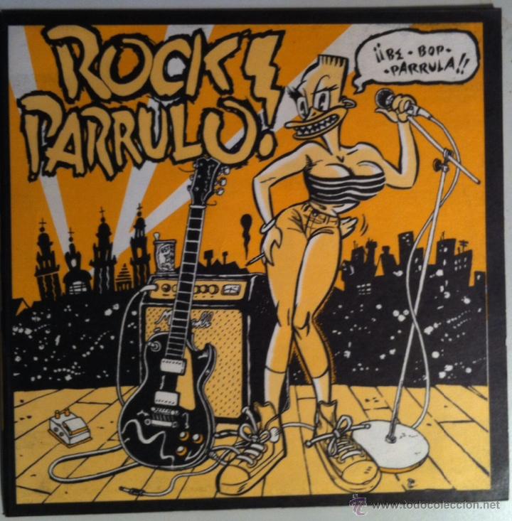 Discos de vinilo: 8 singles Rock Parrulo. Sala Nasa. 1995 - Foto 9
