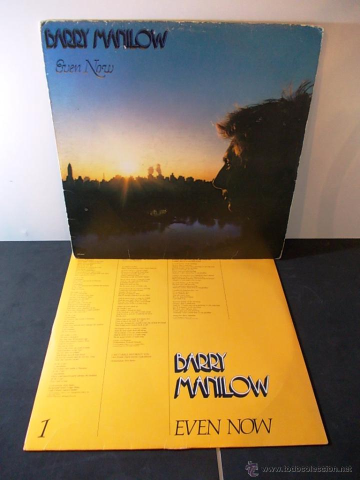 Discos de vinilo: BARRY MANILOU EVEN NOW - Foto 3