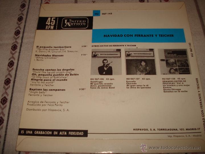 Discos de vinilo: NAVIDAD - FERRANTE & TEICHER - Foto 3