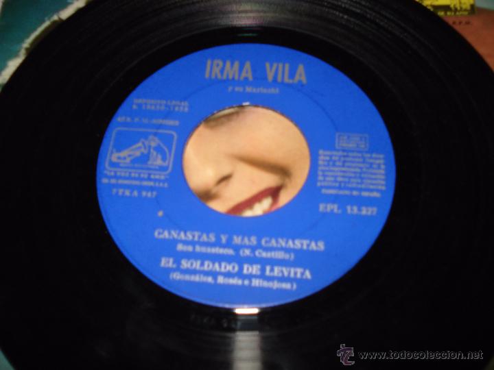 Discos de vinilo: Irma Vila Y Su Mariachi - Guadalajara - EP - Foto 2