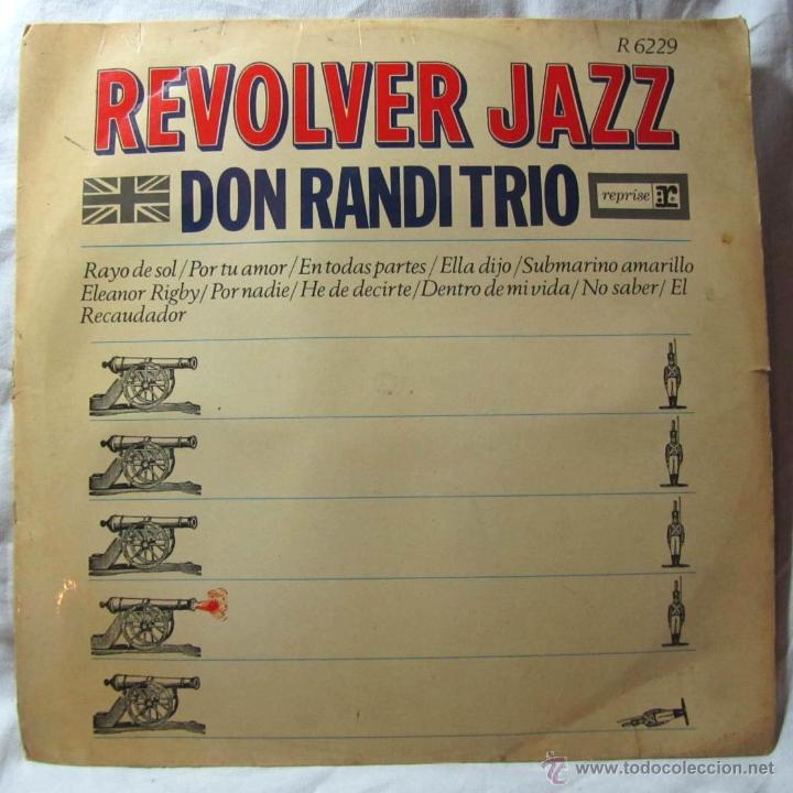Discos de vinilo: Don Randi Trio Revolver Jazz 1966 - Foto 1