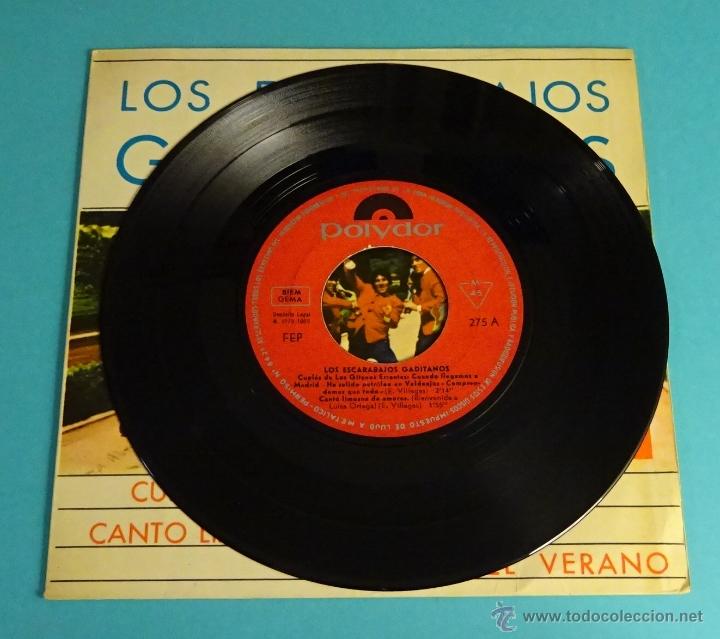 Discos de vinilo: LOS ESCARABAJOS GADITANOS. POLYDOR - Foto 3