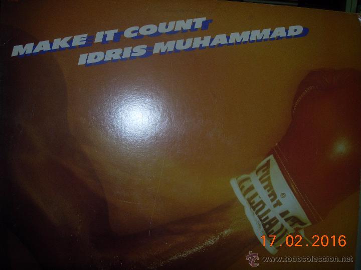 Discos de vinilo: Idris Muhammad Make it count made in USA - Foto 1