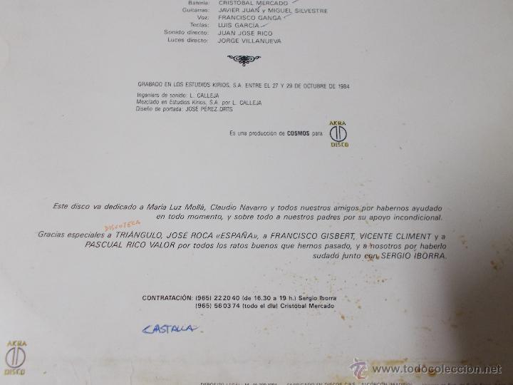 Discos de vinilo: COSMOS. AL OTRO LADO DE LA REJA. - Foto 4
