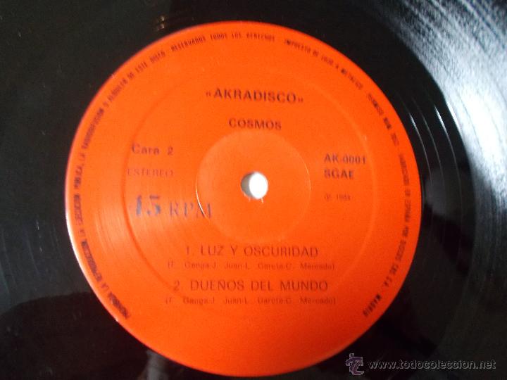 Discos de vinilo: COSMOS. AL OTRO LADO DE LA REJA. - Foto 5