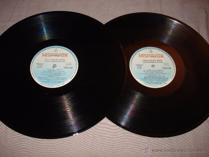 Discos de vinilo: LOS HERMANOS REYES - CON EL PASO DEL TIEMPO - Foto 3