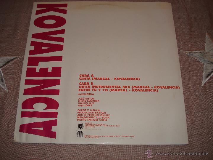 Discos de vinilo: KOVALENCIA GRITA - Foto 3