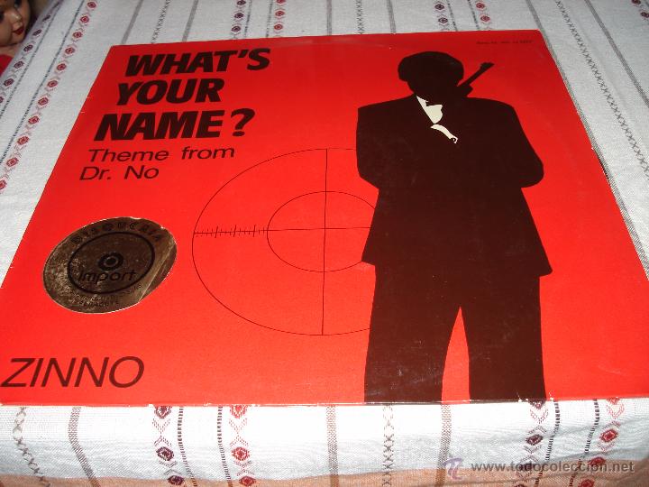 Discos de vinilo: Whats your name? Theme from Dr. No - Zinno - Foto 1