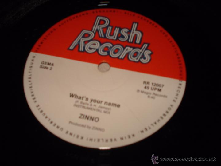 Discos de vinilo: Whats your name? Theme from Dr. No - Zinno - Foto 2