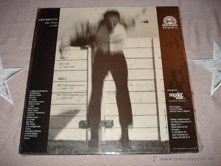 Discos de vinilo: LENROY - BIG FUN - Foto 2