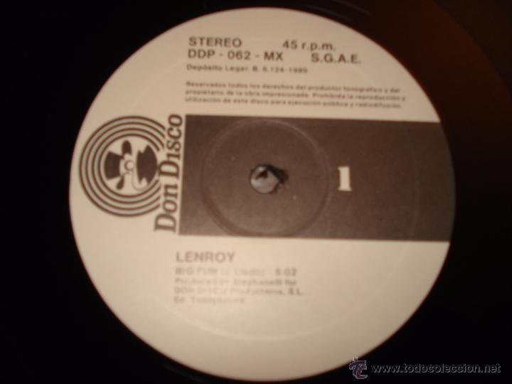 Discos de vinilo: LENROY - BIG FUN - Foto 3