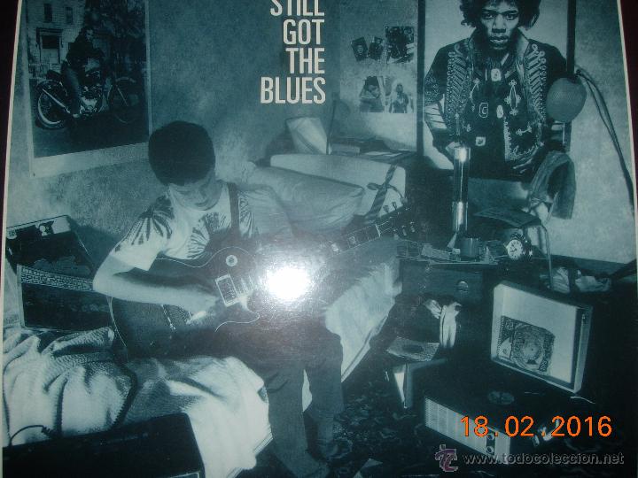 Discos de vinilo: Gary Moore LP Still got the blues - Foto 1