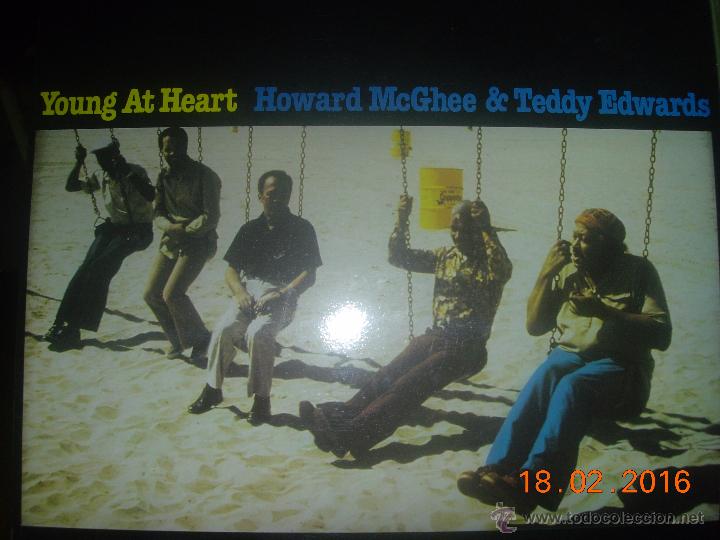 Discos de vinilo: Howard McGhee & Teddy Edwards LP Young at heart - Foto 1