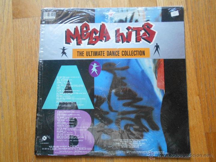 Discos de vinilo: MEGA HITS THE ULTIMATE DANCE COLLECTION,  LP - Foto 1
