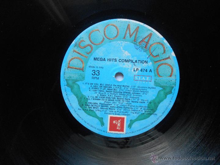 Discos de vinilo: MEGA HITS THE ULTIMATE DANCE COLLECTION,  LP - Foto 2