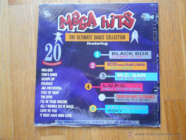 Discos de vinilo: MEGA HITS THE ULTIMATE DANCE COLLECTION,  LP - Foto 3