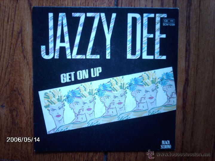 Discos de vinilo: jazzy dee  -  get on up  +  la misma instrumental - Foto 1