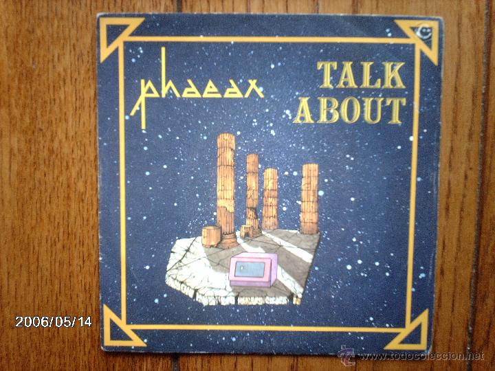 Discos de vinilo: phaeax  -  talk about  + la misma instrumental