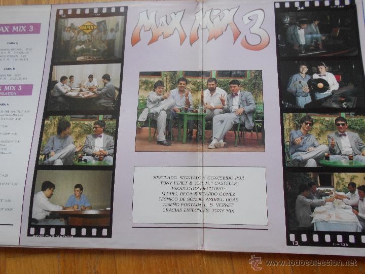 Discos de vinilo: MAX MIX 3. El Tercer Megamix Espa&ntilde;ol Doble Lp - Foto 3