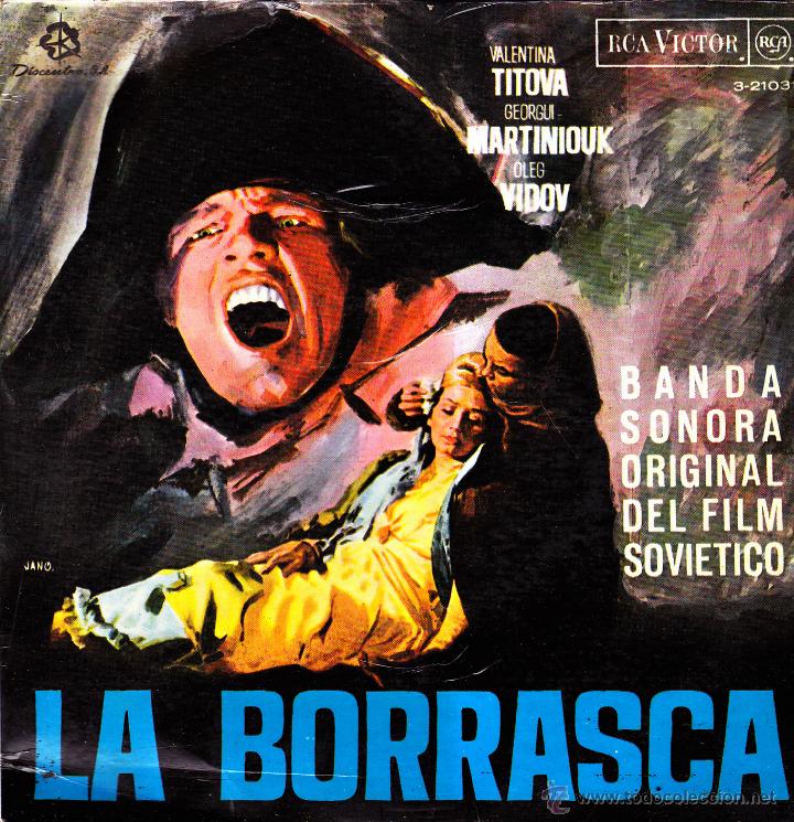 Discos de vinilo: BSO LA BORRASCA EP VINILO 1968 - Foto 1
