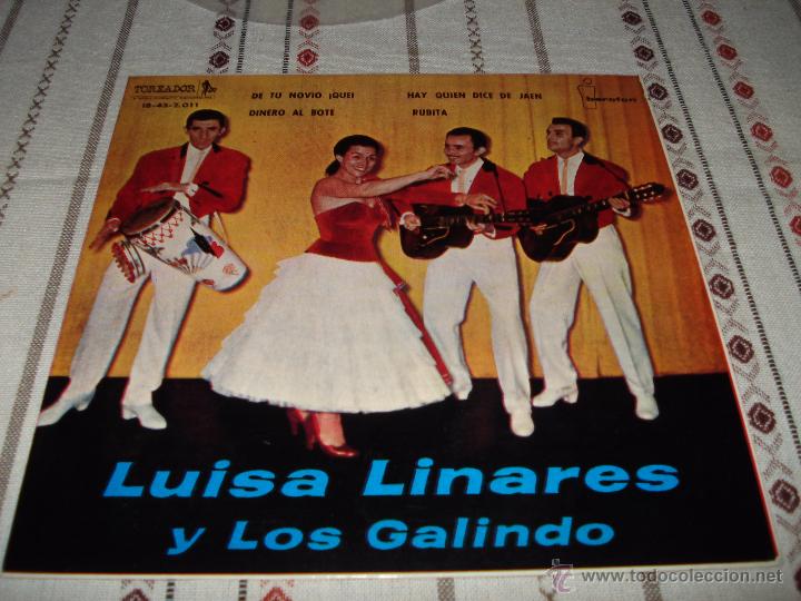 Discos de vinilo: LUISA LINARES Y LOS GALINDOS - Foto 1