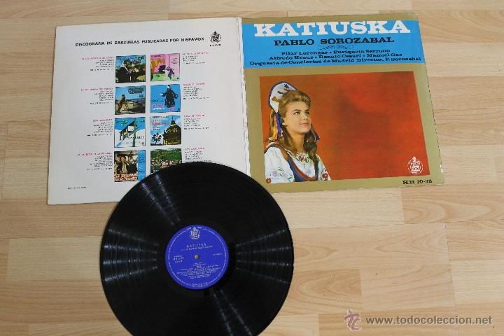 Discos de vinilo: KATIUSKA PABLO SOROZABAL LP GATEFOLD COVER CON LIBRETO - Foto 1