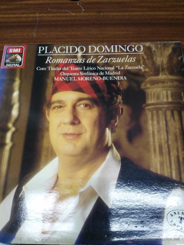 Discos de vinilo: Placido Domingo - Romanzas de Zarzuelas - Foto 1
