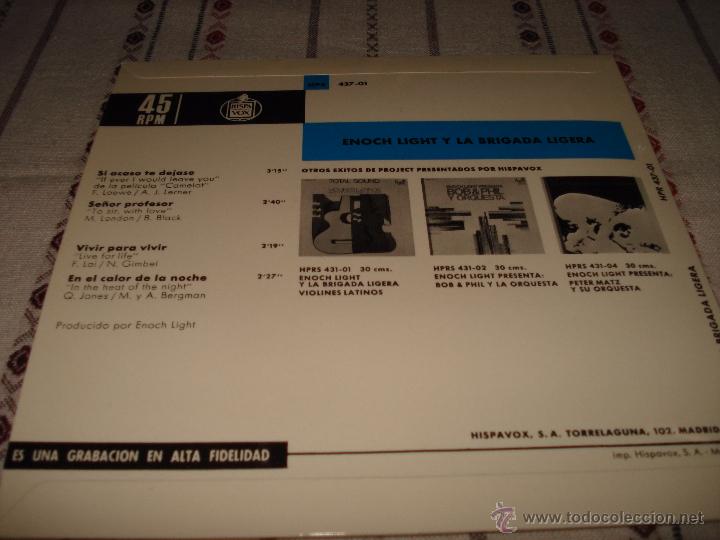 Discos de vinilo: ENOCH LIGHT Y LA BRIGADA LIGERA - Foto 3